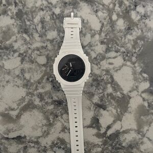 G-Shock White and Black Digital Watch